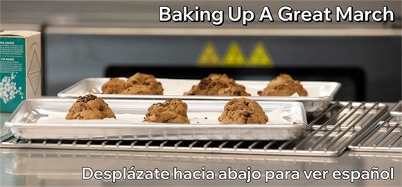 Bake up march cookies