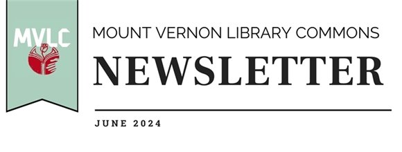 Mount Vernon Library Commons Newsletter