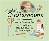 Monthly Crafternoons