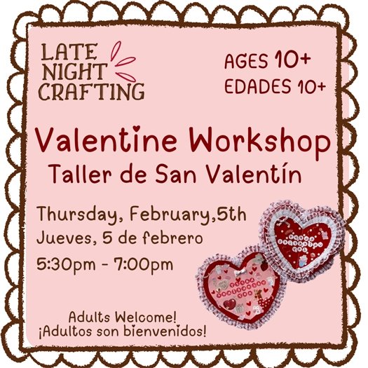 VALENTINE WORKSHOP